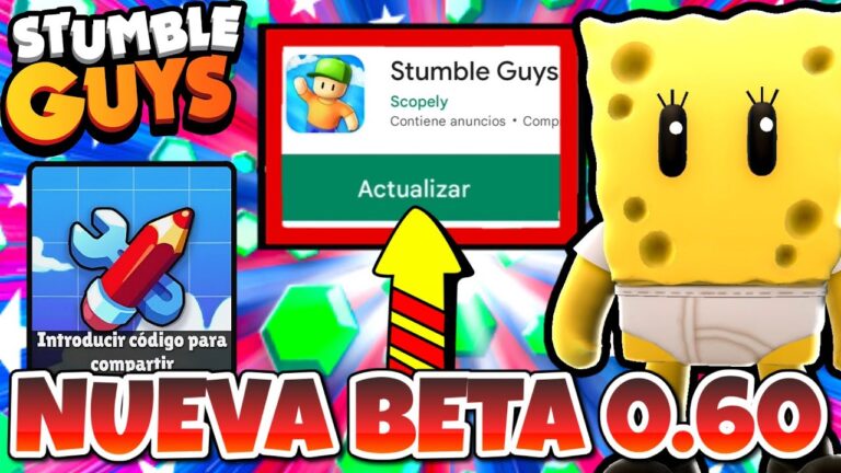 Como actualizar el juego Stumble Guys