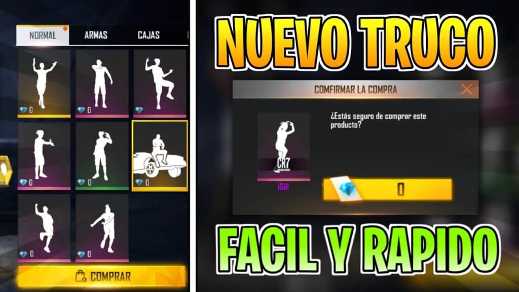 Como conseguir vales en bailes en Free Fire