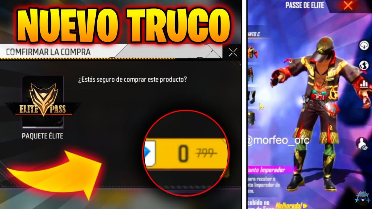 Como puedo obtener el pase elite en Free Fire gratis