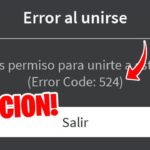 Descubre qué significa el código de error 524 de Roblox y cómo solucionarlo