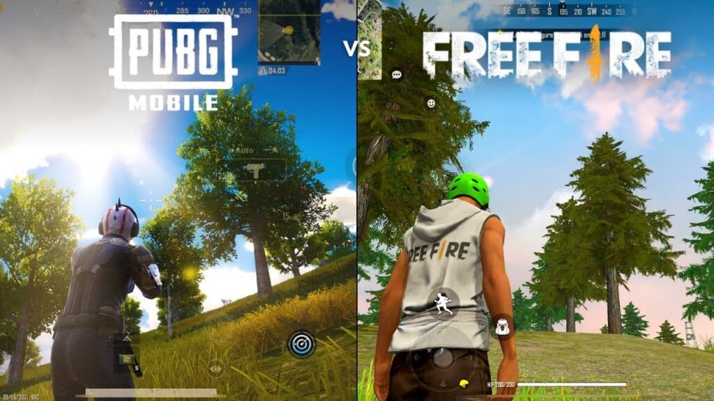 Cual juego es mejor Free Fire o PUBG