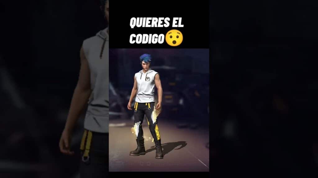 Free Fire codigos pantalones angelicales