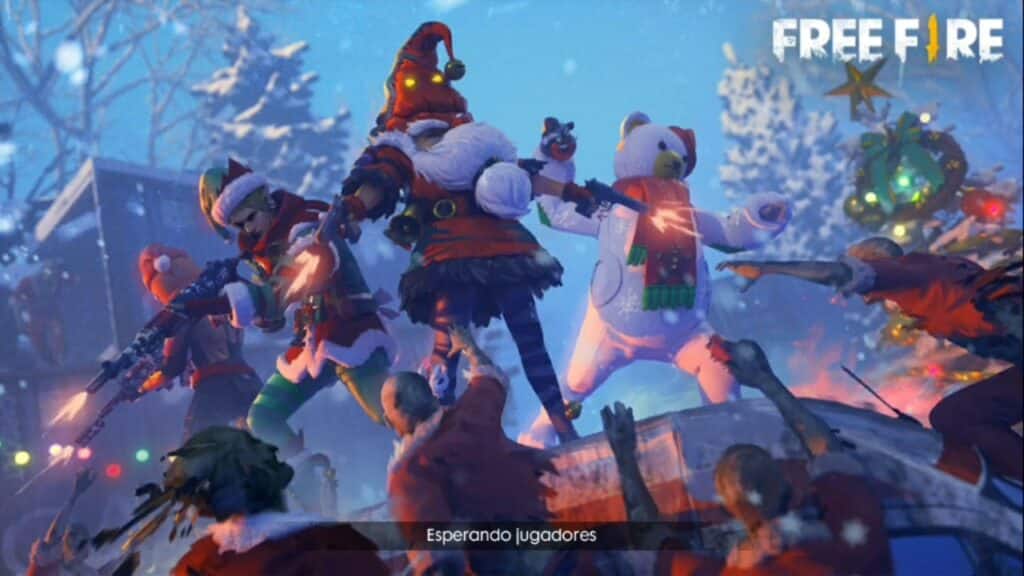 Free Fire temporada de Navidad