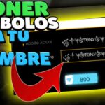 10 ideas originales para decorar tu nombre en Free Fire y destacar en el juego