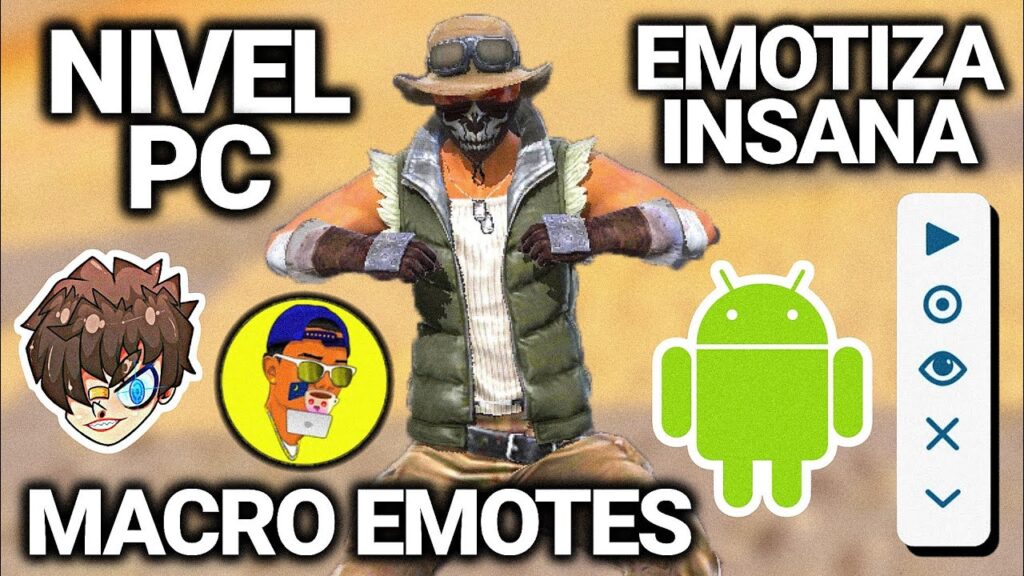 Macro para emotes Free Fire en celular