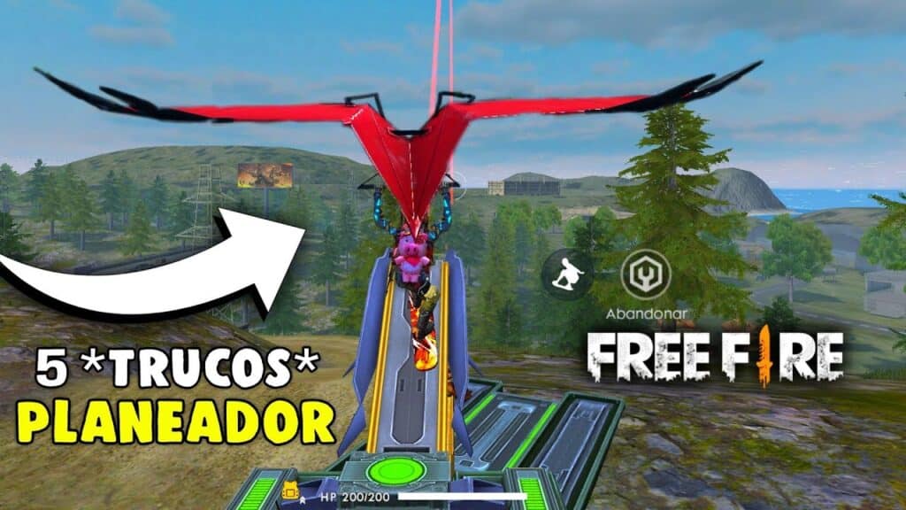 Me monto al iDrop Free Fire planeador