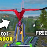 Me monto al iDrop Free Fire planeador