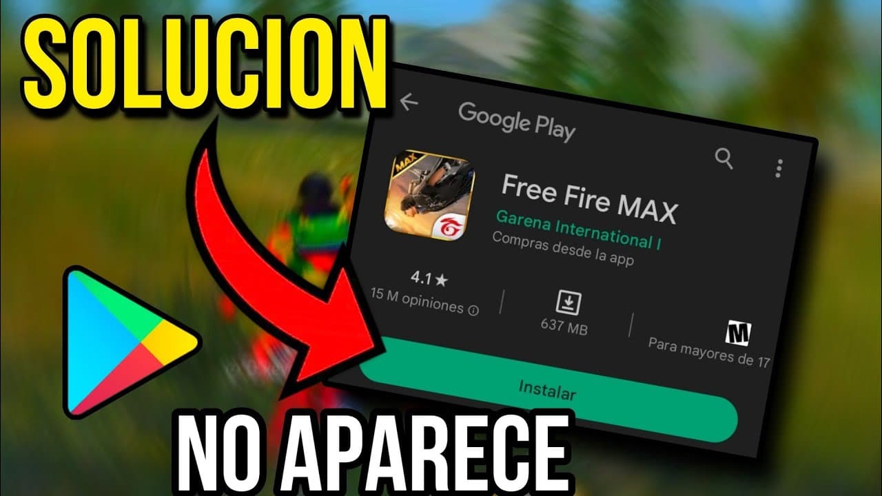 Por que no aparece Free Fire en Play Store