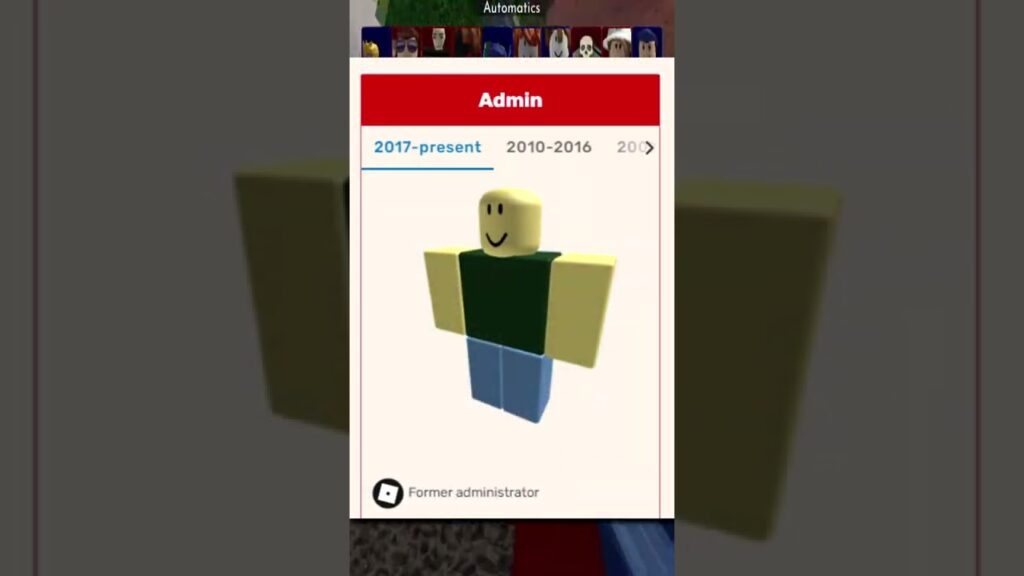 Quien es el primer jugador de Roblox