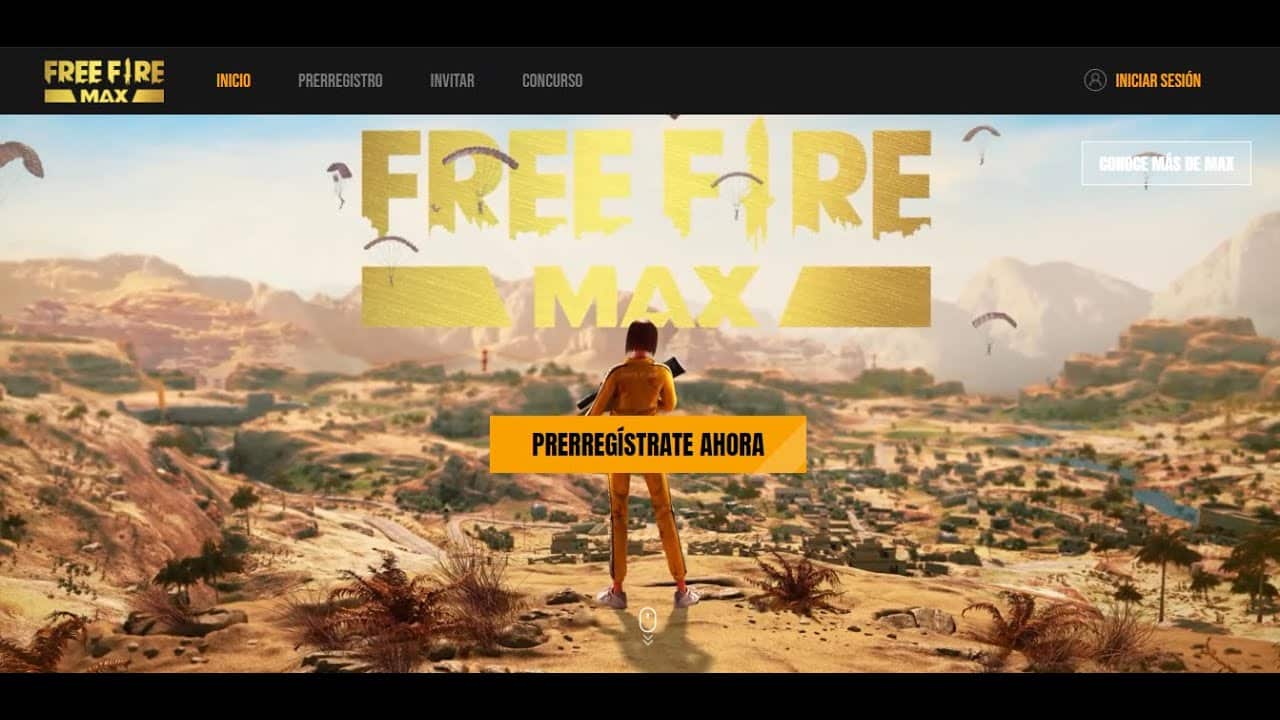 Registro Free Fire Max