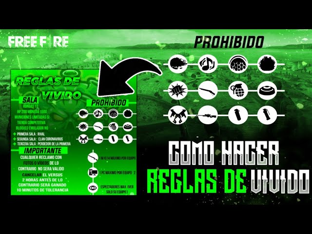 Reglas para un clan de Free Fire