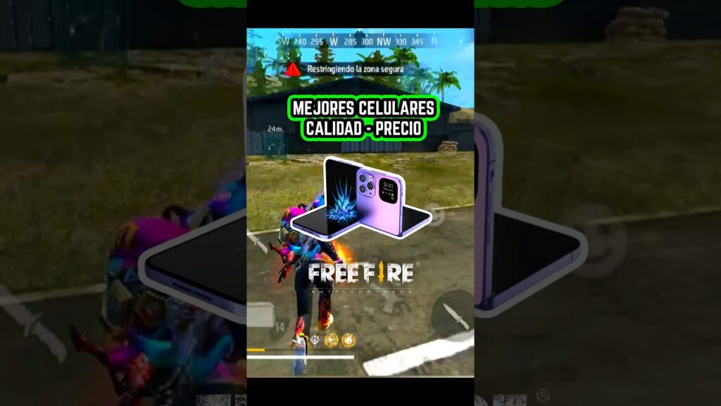 celulares compatibles con Free Fire Max