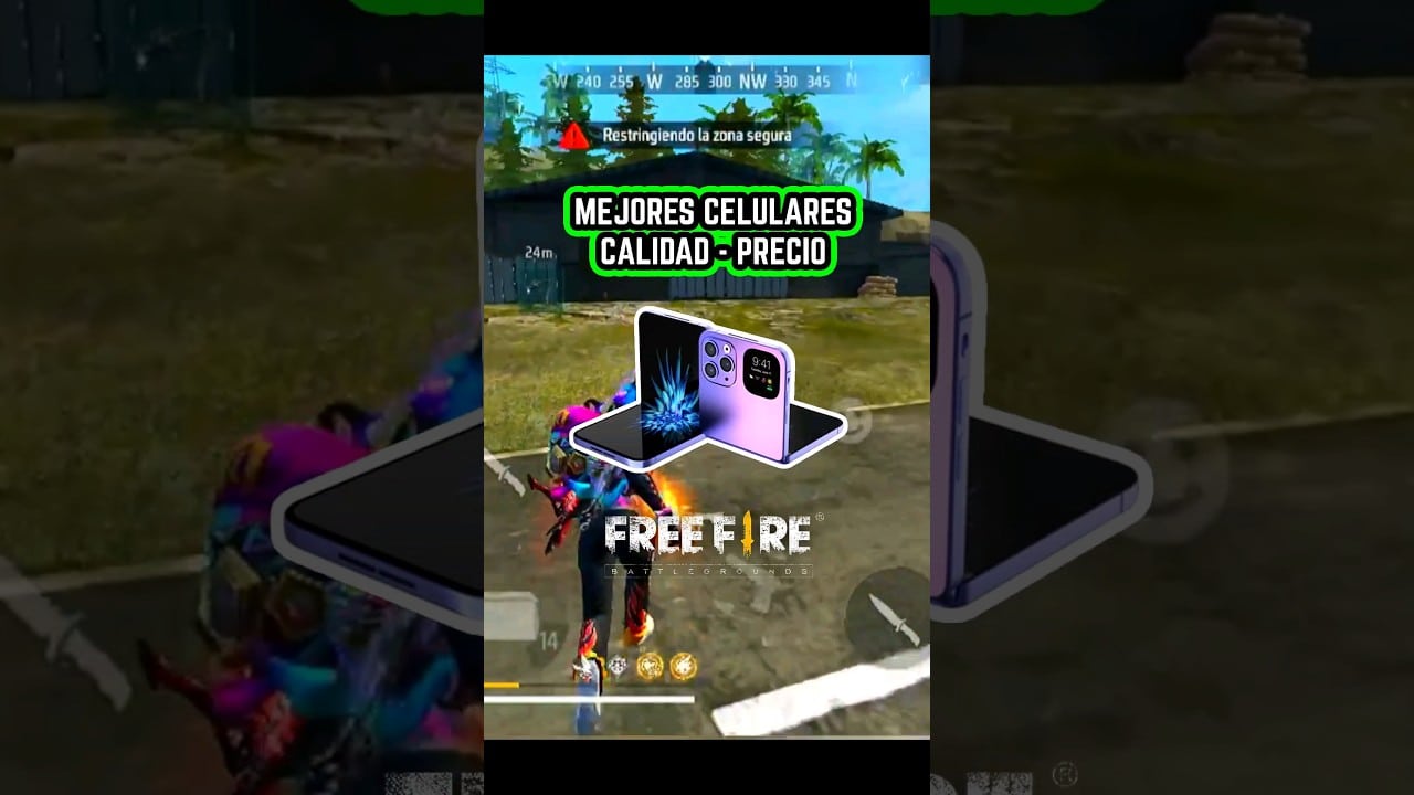 celulares compatibles con Free Fire Max