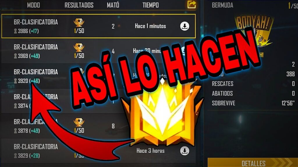 conviertete en un maestro del juego como meter un bug en free fire