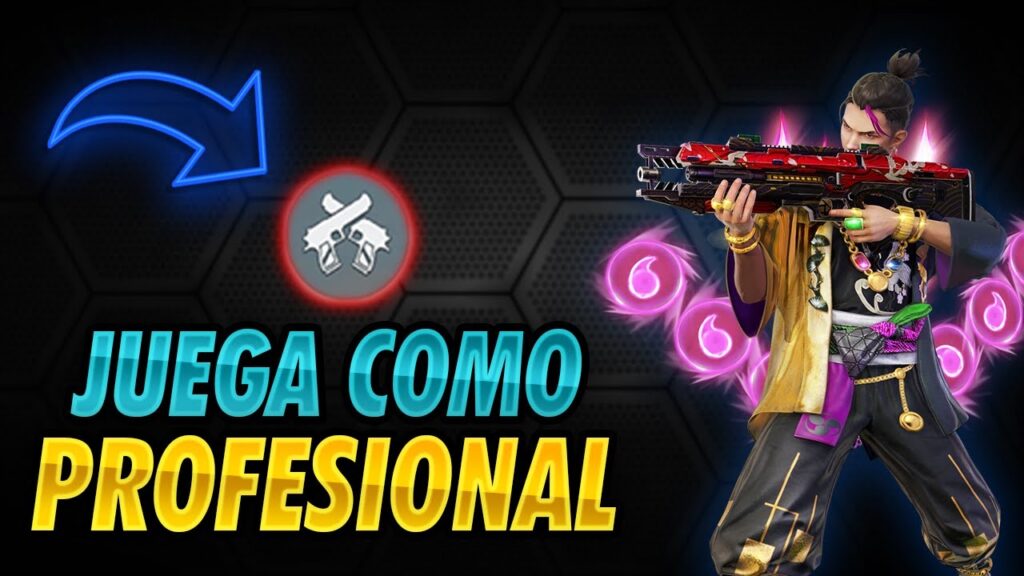 domina el juego aprende como agarrar las armas de free fire como un profesional