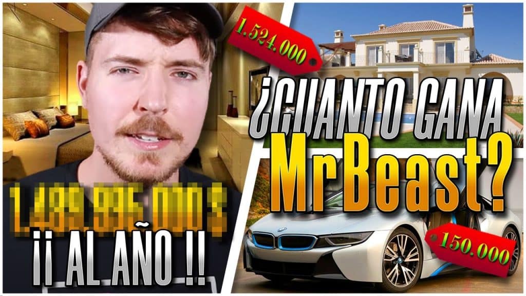 Cuanto dinero tiene MrBeast