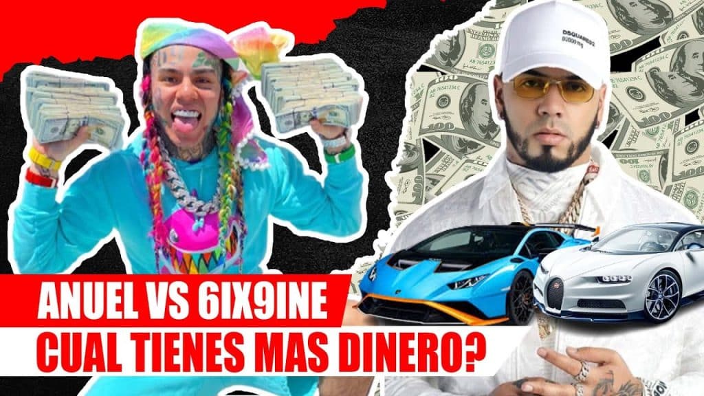 Quien tiene mas plata Tekashi o Anuel