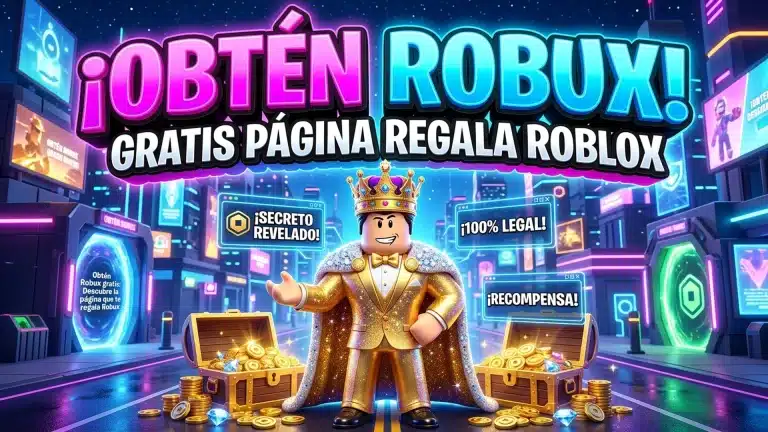 Obtén Robux gratis: Descubre la página que te regala Robux